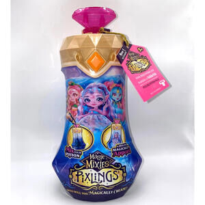 Magic Mixies Amber Dragon Pixlings Magically Reveal 6.5" Pixling Doll New
